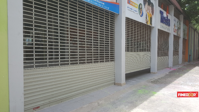 cua cuon song ngang son tinh dien, cua cuon luoi finedoor van phu thanh
